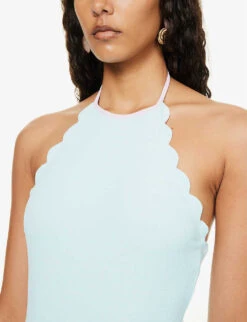 Marysia Mott Malliot Halter-neck Swimsuit -Reiss Shop R04140986 VIOLETTEAZURE ALT04