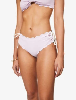 Marysia Spring Mid-rise Bikini Bottoms -Reiss Shop R04140994 VIOLETTEAZURE ALT02