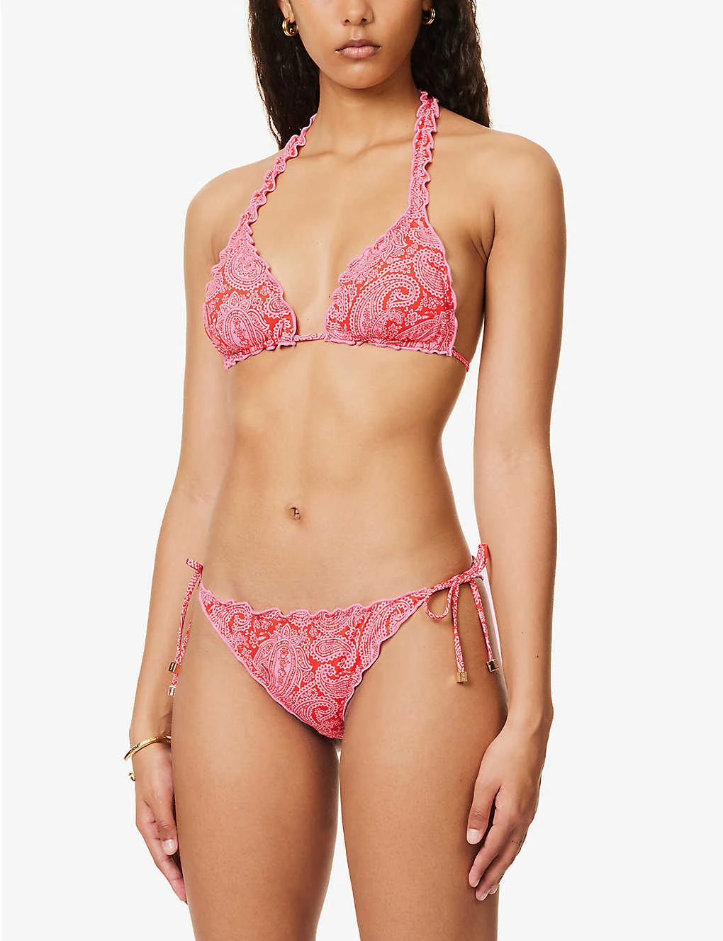 Tangier Abstract-print Stretch-recycled Polyamide Bikini Top 3 Tangier Abstract-print Stretch-recycled Polyamide Bikini Top - Image 3