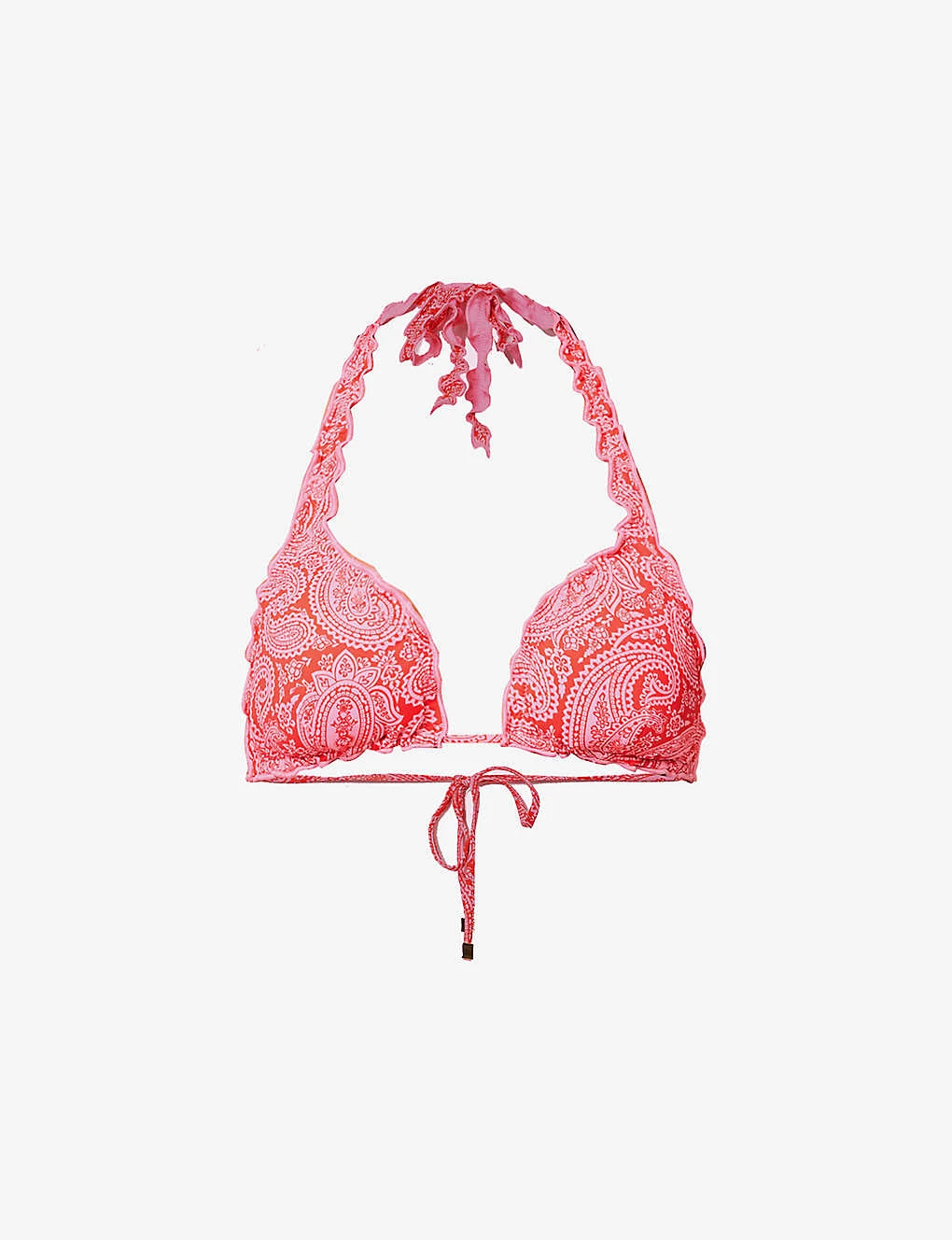 Tangier Abstract-print Stretch-recycled Polyamide Bikini Top 1 Tangier Abstract-print Stretch-recycled Polyamide Bikini Top