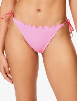 Tangier Abstract-print Stretch-recycled Polyester Bikini Bottoms 9 Tangier Abstract-print Stretch-recycled Polyester Bikini Bottoms -Reiss Shop R04142184 PRTPRT ALT04