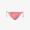Tangier Abstract-print Stretch-recycled Polyester Bikini Bottoms