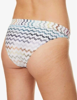 Missoni Raschel Zigzag Bikini -Reiss Shop R04143386 MULTICOLOURED ALT03
