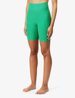 Beyond Yoga Team Side-pocket Stretch-woven Shorts 7 Beyond Yoga Team Side-pocket Stretch-woven Shorts -Reiss Shop R04143886 GREENGRASSHEATHER ALT02