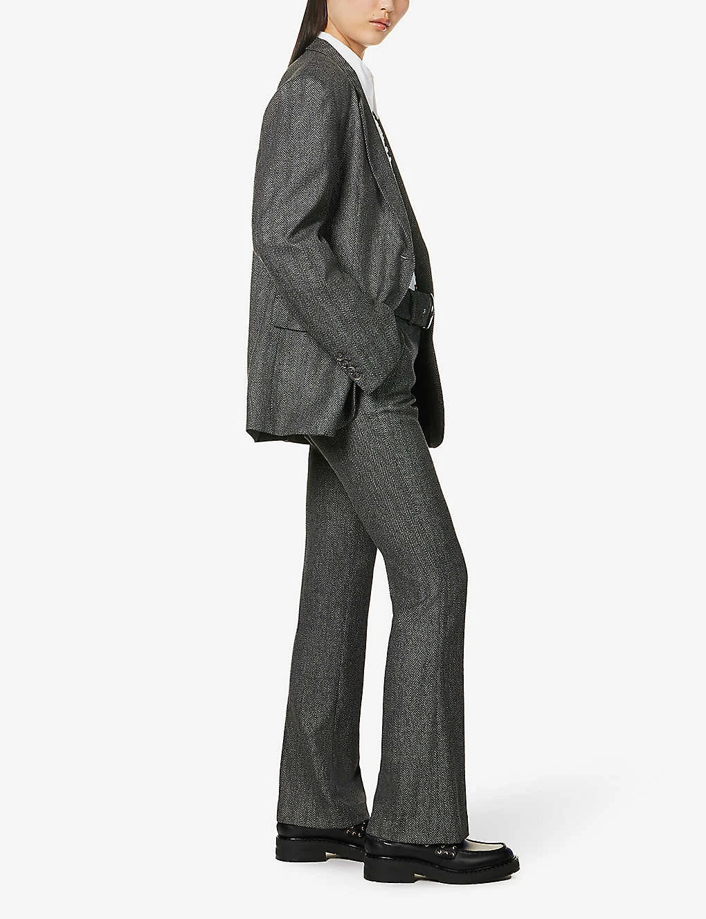 Stromboli Belted Mid-rise Woven Trousers 2 Stromboli Belted Mid-rise Woven Trousers - Image 2