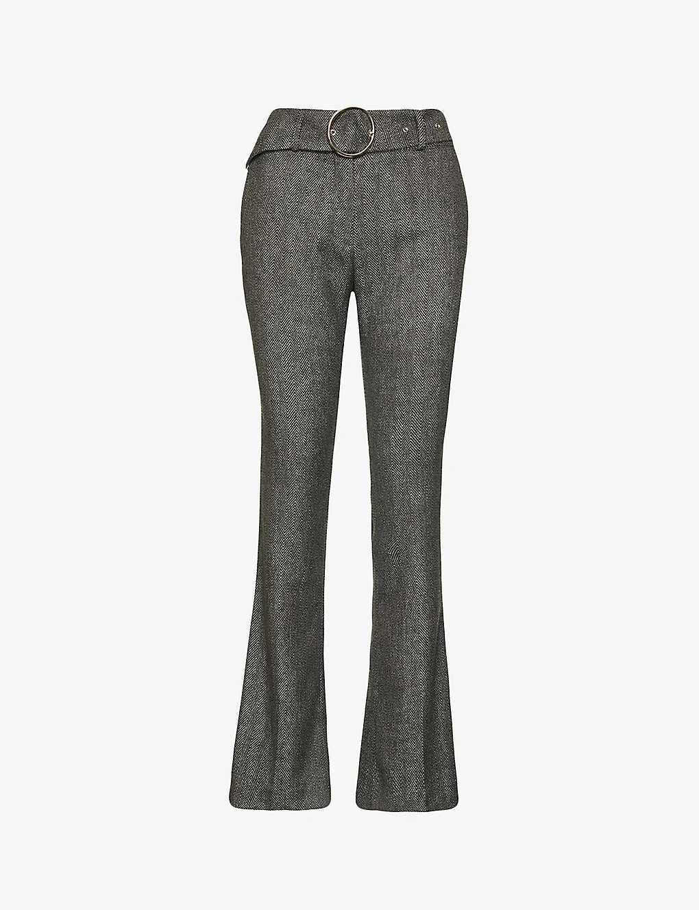 Stromboli Belted Mid-rise Woven Trousers 1 Stromboli Belted Mid-rise Woven Trousers