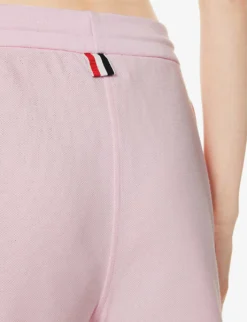 Car-appliquéd Mid-rise Cotton Shorts -Reiss Shop R04147508 LTPINK ALT05