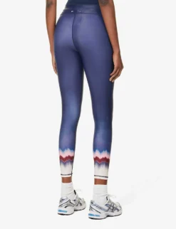Universe Gradient-print High-rise Stretch Recycled-polyamide Leggings -Reiss Shop R04148915 TIEDYE ALT03