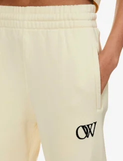 Tapered Mid-rise Cotton Jogging Bottoms -Reiss Shop R04149019 BEIGEBLACK ALT04