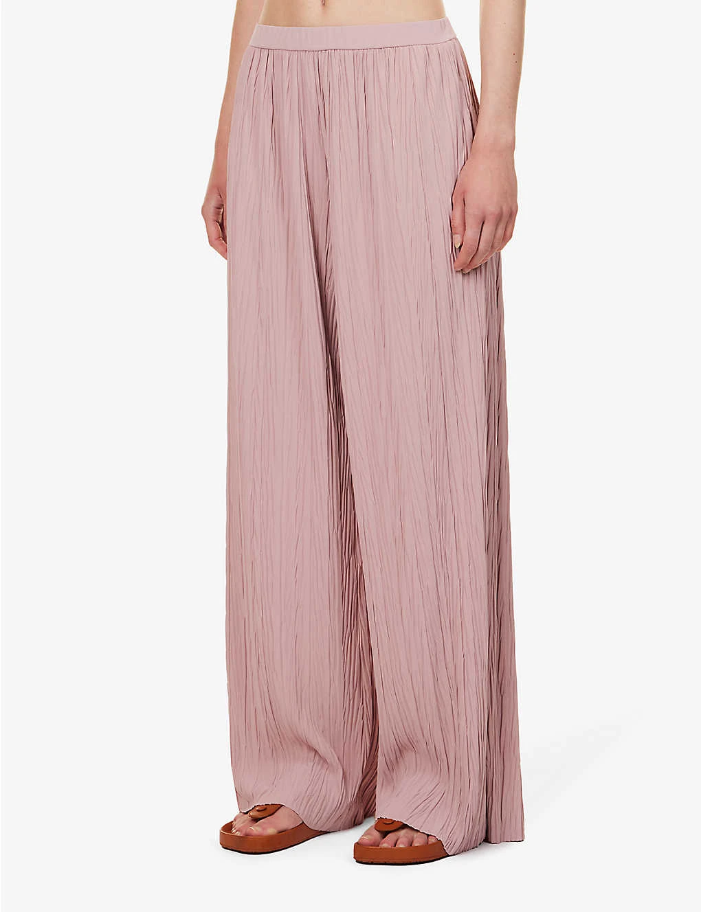 Max Mara Alfonsa Wide-leg Mid-rise Knitted Trousers 3 Max Mara Alfonsa Wide-leg Mid-rise Knitted Trousers - Image 3