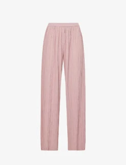 Max Mara Alfonsa Wide-leg Mid-rise Knitted Trousers