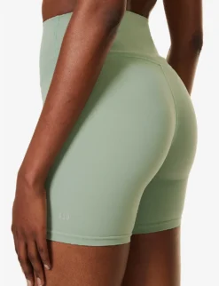 Airweight High-rise Stretch-woven Shorts -Reiss Shop R04150045 MOSSWHITEMOSSWHITE ALT04