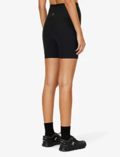 Beyond Yoga Spacedye Keep Pace High-rise Stretch-woven Shorts -Reiss Shop R04150167 DARKESTNIGHT ALT03