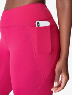 Sweaty Betty Power 7/8 Workout Stretch-jersey Leggings 9 Sweaty Betty Power 7/8 Workout Stretch-jersey Leggings -Reiss Shop R04150336 FRAMBOISEPINK ALT04