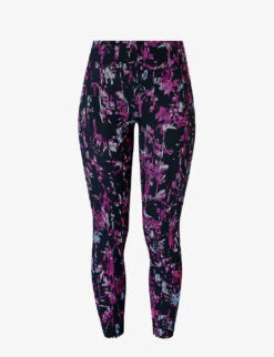 Sweaty Betty Zero Gravity Graphic-print 7/8 Stretch-jersey Leggings