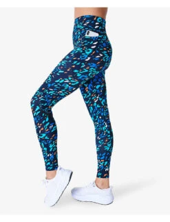 Sweaty Betty Zero Gravity Running Stretch-jersey Leggings -Reiss Shop R04150355 BLUEANIMALPRINT ALT02