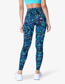 Sweaty Betty Zero Gravity Running Stretch-jersey Leggings -Reiss Shop R04150355 BLUEANIMALPRINT ALT03
