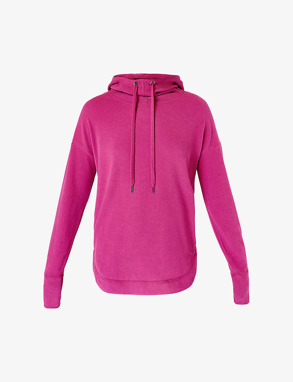 Sweaty Betty Escape Relaxed-fit Stretch Cotton-blend Fleece Hoody 1 Sweaty Betty Escape Relaxed-fit Stretch Cotton-blend Fleece Hoody