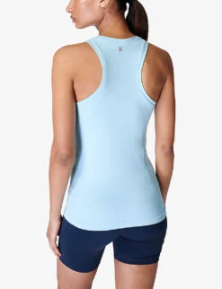 Sweaty Betty Athlete Workout Stretch-jersey Tank Top -Reiss Shop R04150368 ICEBLUE ALT03