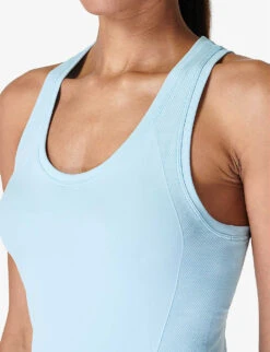 Sweaty Betty Athlete Workout Stretch-jersey Tank Top -Reiss Shop R04150368 ICEBLUE ALT04