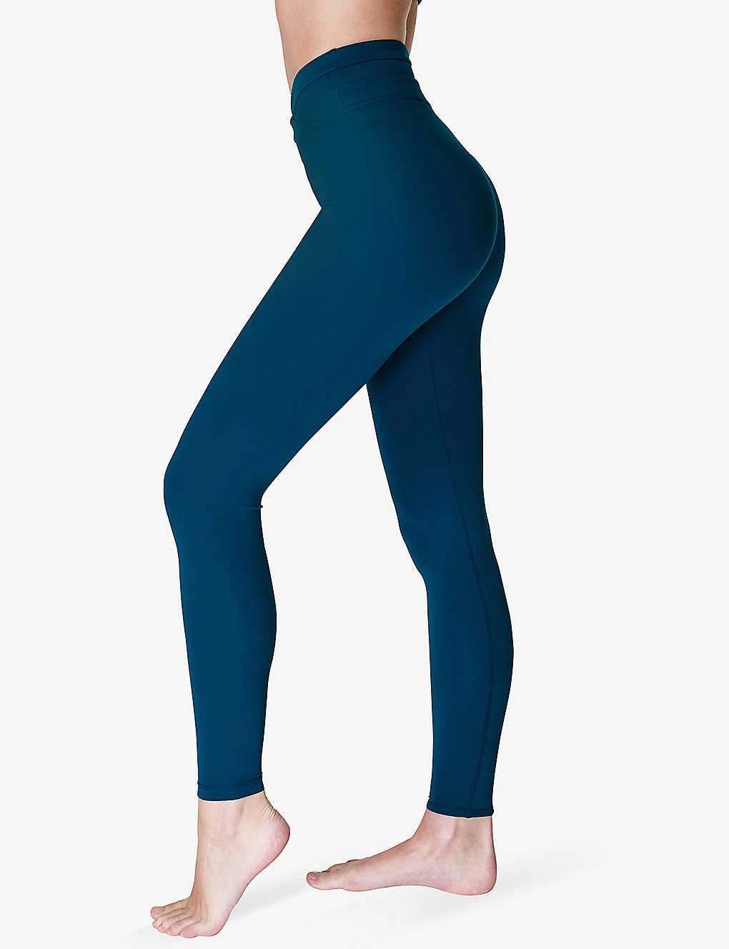 Sweaty Betty All Day Wrap-waist High-rise 7/8 Stretch-jersey Leggings 3 Sweaty Betty All Day Wrap-waist High-rise 7/8 Stretch-jersey Leggings - Image 3