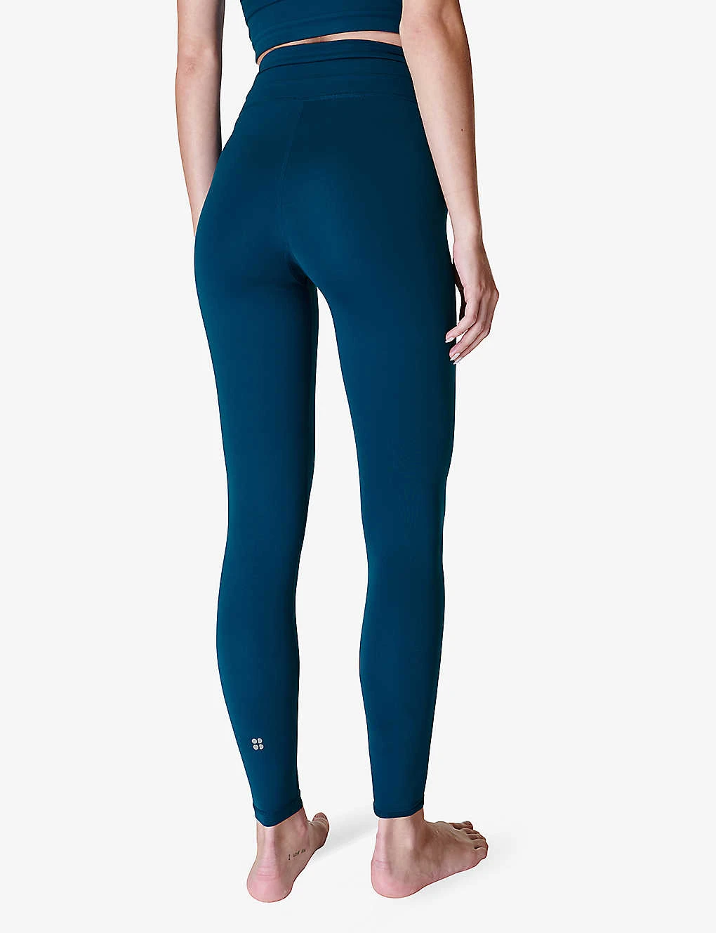 Sweaty Betty All Day Wrap-waist High-rise 7/8 Stretch-jersey Leggings 4 Sweaty Betty All Day Wrap-waist High-rise 7/8 Stretch-jersey Leggings - Image 4