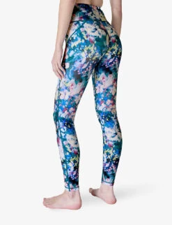 Sweaty Betty All Day Graphic-print Stretch-woven Leggings -Reiss Shop R04150410 BLUEOCEANPRINT ALT04