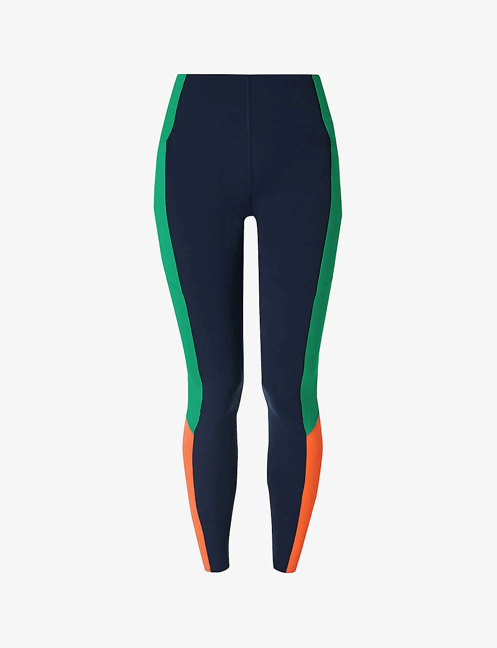 Sweaty Betty Power Workout Colour-block High-rise Stretch-jersey Leggings 1 Sweaty Betty Power Workout Colour-block High-rise Stretch-jersey Leggings