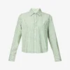 Weekend Max Mara Perak Striped Cotton Shirt
