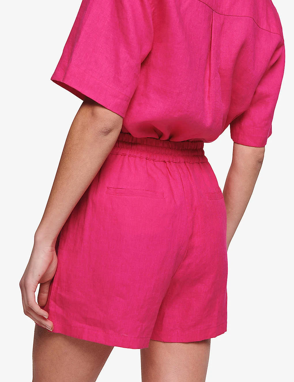 Hauti Relaxed-fit Linen Shorts 4 Hauti Relaxed-fit Linen Shorts - Image 4