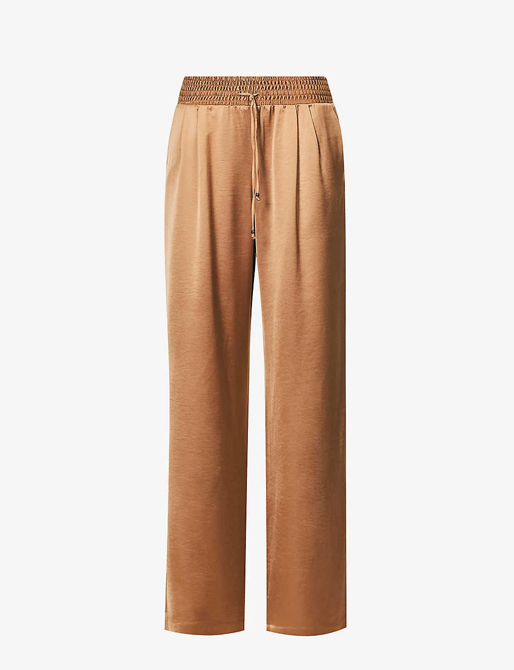 Paige Tinesia Straight-leg Mid-rise Satin Trousers 1 Paige Tinesia Straight-leg Mid-rise Satin Trousers