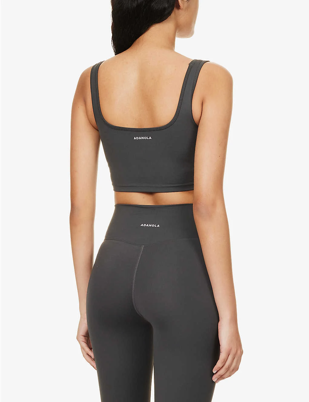 Square-neck Padded Stretch-woven Bra 4 Square-neck Padded Stretch-woven Bra - Image 4