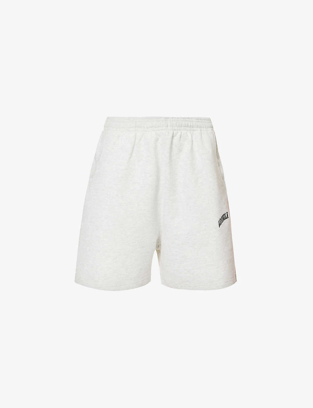 Brand-print High-rise Relaxed-fit Cotton-jersey Shorts 1 Brand-print High-rise Relaxed-fit Cotton-jersey Shorts