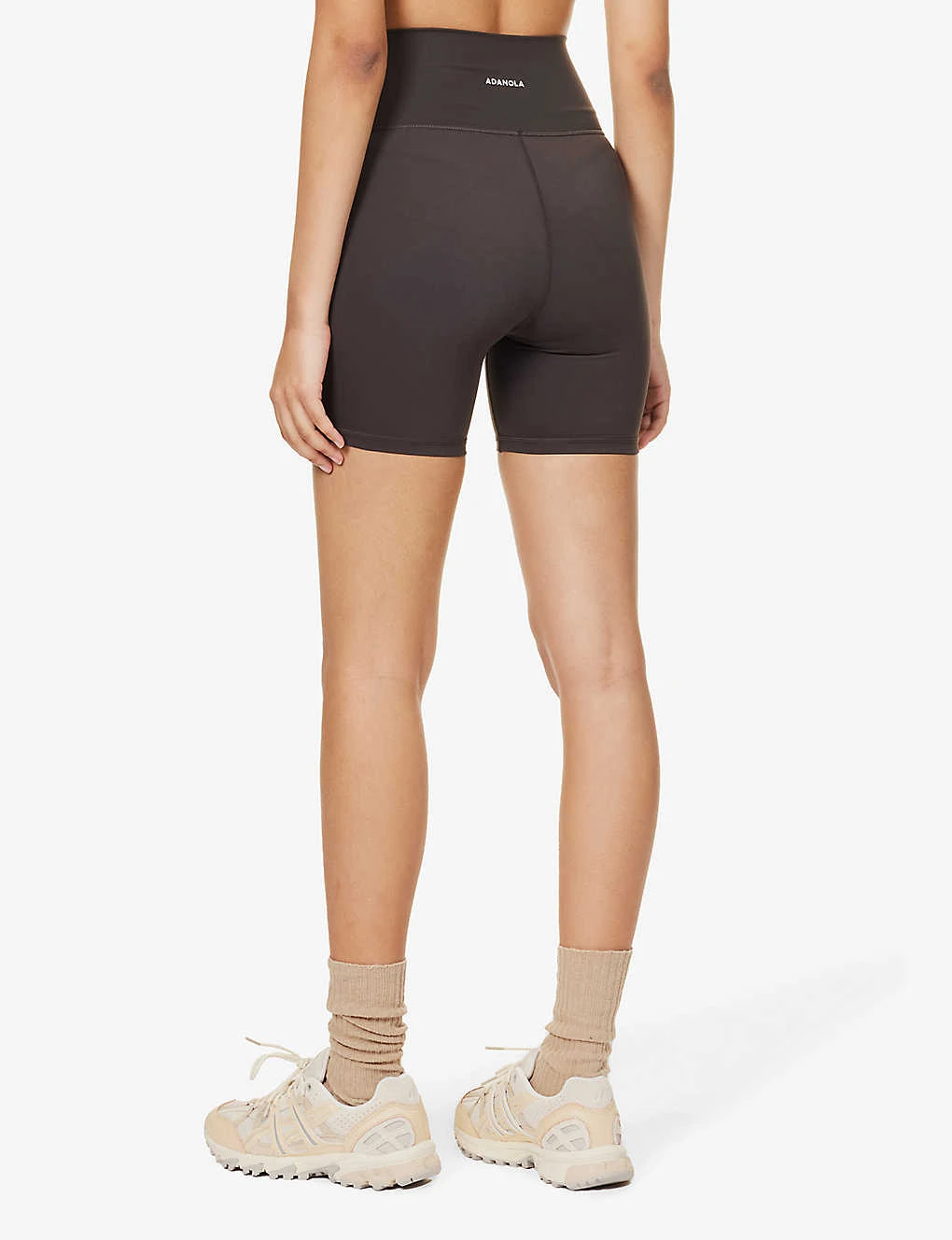 Ultimate Wrap-over High-rise Stretch-woven Shorts 4 Ultimate Wrap-over High-rise Stretch-woven Shorts - Image 4