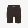 Ultimate Wrap-over High-rise Stretch-woven Shorts