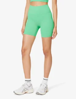 Ultimate Cropped High-rise Stretch-woven Shorts -Reiss Shop R04153641 KELLYGREEN ALT02