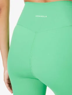 Ultimate Cropped High-rise Stretch-woven Shorts -Reiss Shop R04153641 KELLYGREEN ALT04