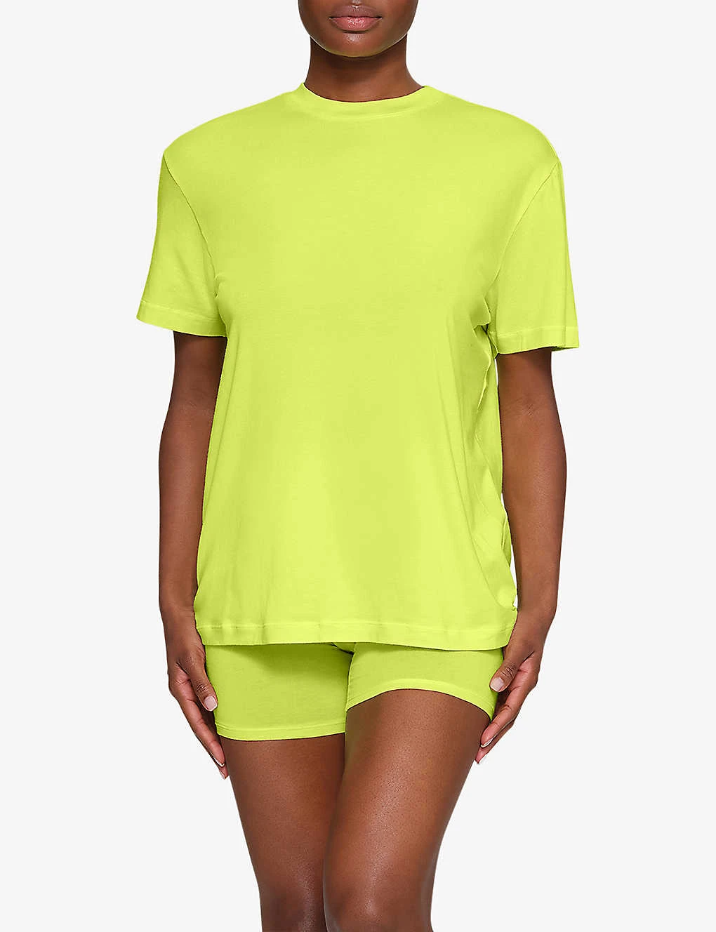 Boyfriend Oversized Stretch-woven T-shirt 2 Boyfriend Oversized Stretch-woven T-shirt - Image 2