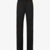 No.198 Drawstring-waist Straight-leg Mid-rise Wool Trousers