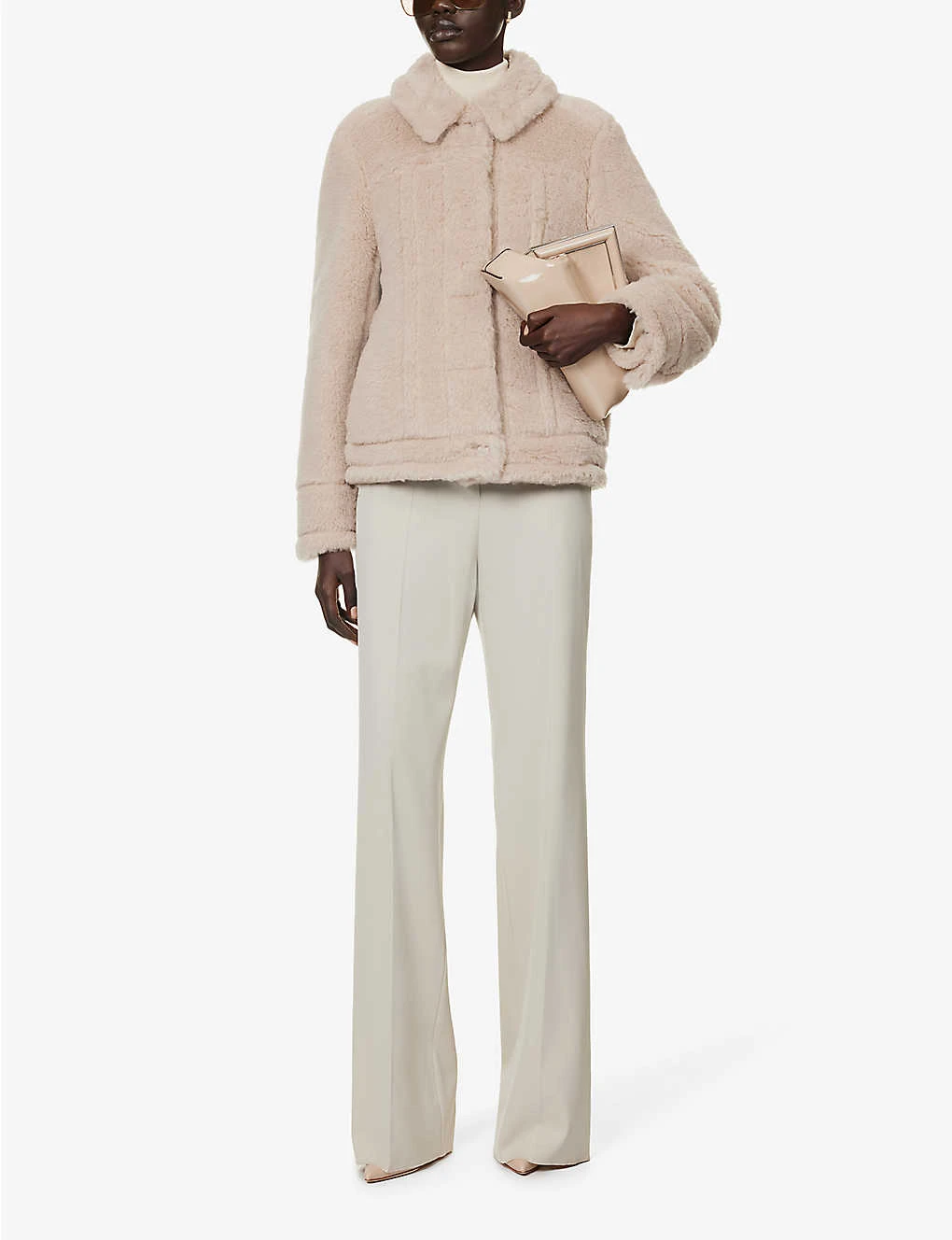 Max Mara Golf Straight-leg High-rise Stretch-wool Trousers 2 Max Mara Golf Straight-leg High-rise Stretch-wool Trousers - Image 2