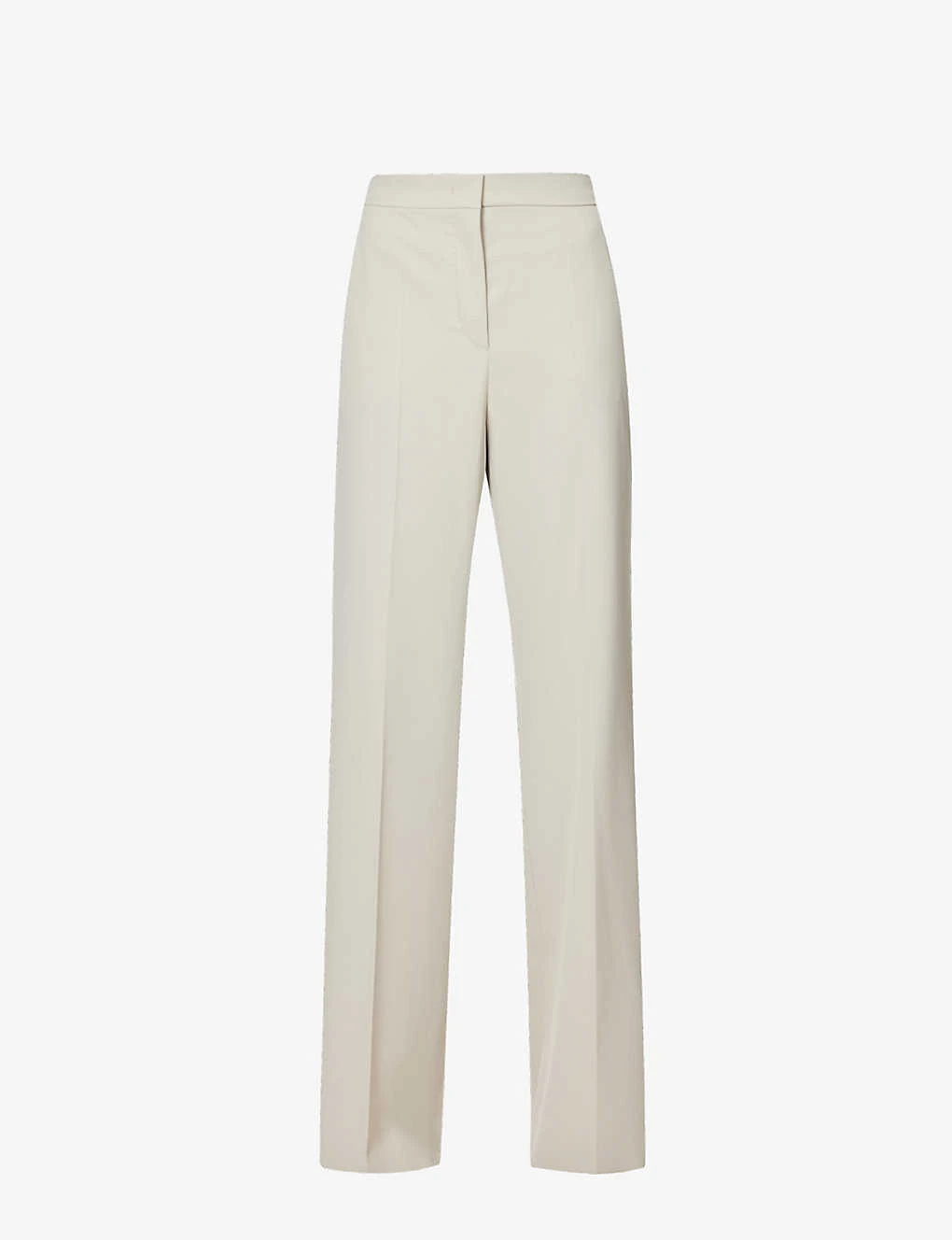 Max Mara Golf Straight-leg High-rise Stretch-wool Trousers 1 Max Mara Golf Straight-leg High-rise Stretch-wool Trousers