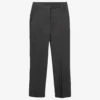 Ikks Birdseye-weave Straight-leg Mid-rise Stretch-woven Trousers
