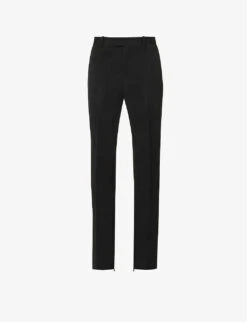 Bottega Veneta Sartorial Straight-leg Mid-rise Wool Trousers