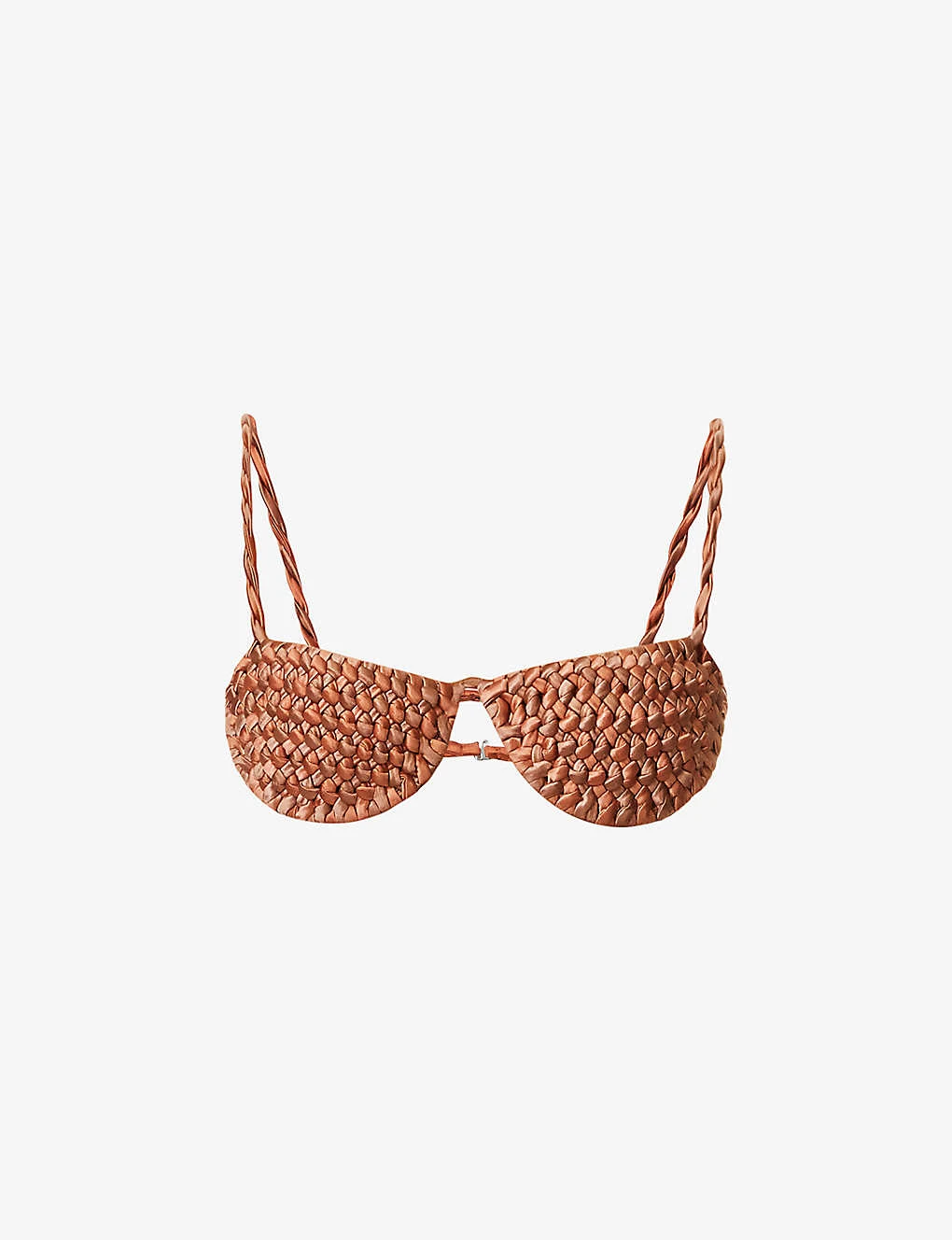 Twisted-trim Half-cup Bikini Top 1 Twisted-trim Half-cup Bikini Top