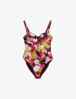 Ted Baker Zayly Floral-print Swimsuit