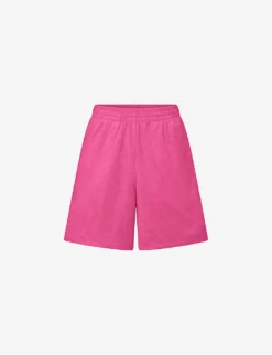 Terry Lounge Mid-rise Cotton-blend Shorts