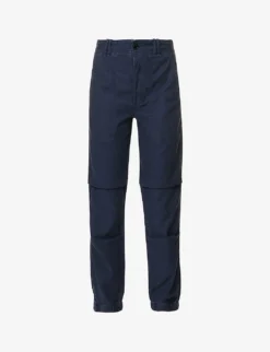 CITIZENS OF HUMANITY Agni Utility Straight-leg Mid-rise Cotton Trousers
