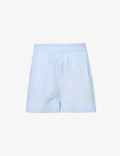 Chiara Relaxed-fit Cotton Shorts