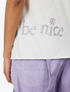 ERL Venice Floral-print Cotton-jersey T-shirt -Reiss Shop R04165346 WHITE ALT05