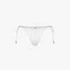 Palma Recycled Nylon-blend High-rise Bikini Bottoms